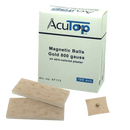 AcuTop Magnetpflaster gold  - 100 Ohr-Dauerkügelchen 800 Gauss