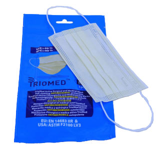 TRIOMED™-Maske (TRIOMED™ Active Mask Typ IIR)