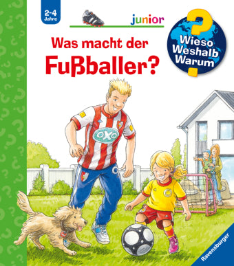 Was macht der Fußballer?