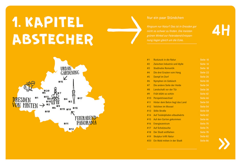 52 kleine & großen Eskapaden in und um Dresden
