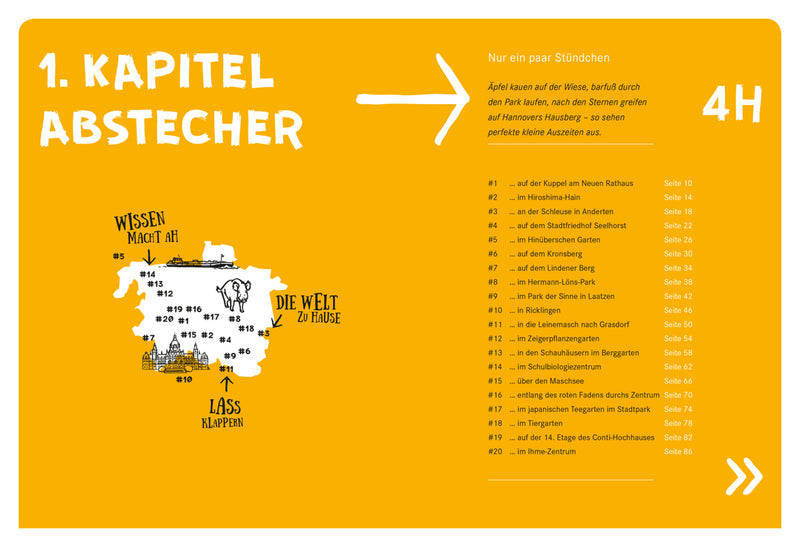 52 kleine & große Eskapaden in und um Hannover
