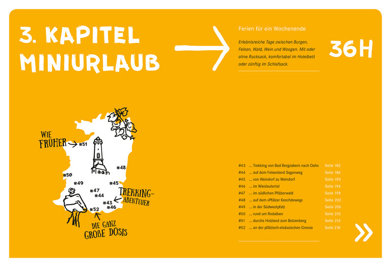 52 kleine & großen Eskapaden in der Pfalz