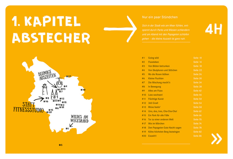 52 kleine & große Eskapaden in und um Köln